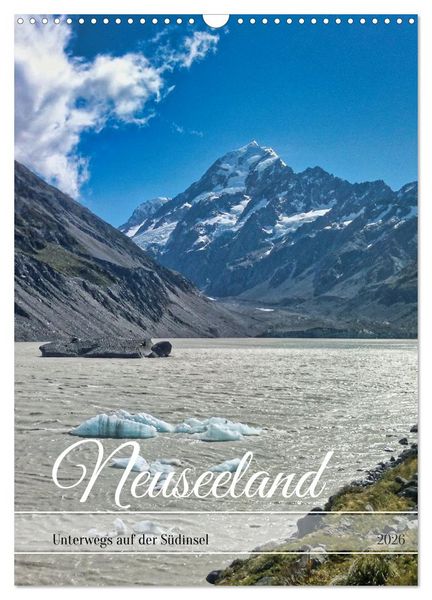 Produktbild: Neuseeland &ndash; Unterwegs auf der S&uuml;dinsel (Wandkalender 2026 DIN A3 hoch), CALVENDO Monatskalender