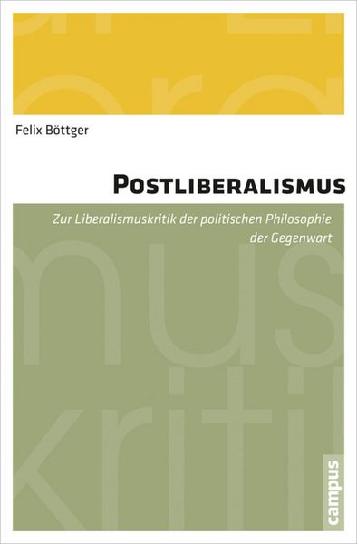 Produktbild: Postliberalismus
