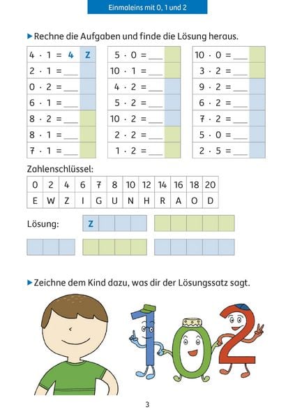 Produktbild: 1x1 lernen 2./3. Klasse &Uuml;bungsblock