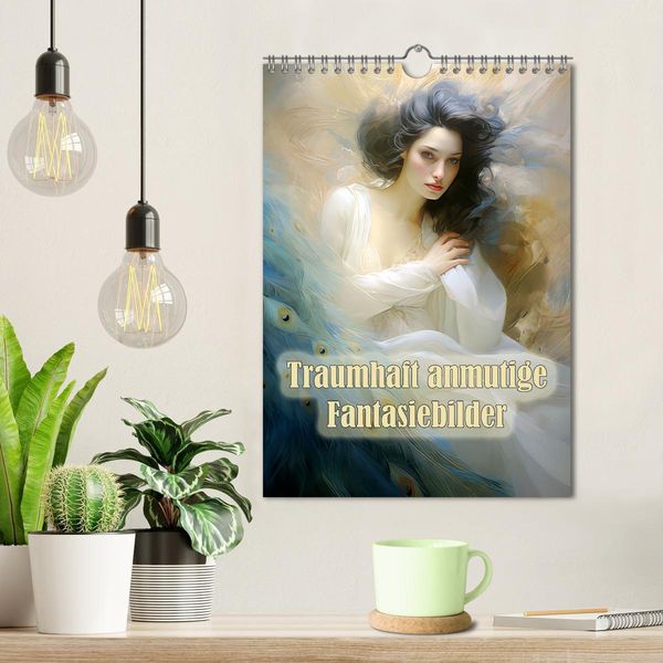 Produktbild: Traumhaft anmutige Fantasiebilder (Wandkalender 2026 DIN A4 hoch), CALVENDO Monatskalender