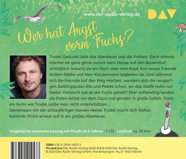 Produktbild: Trudel Gedudel foppt den Fuchs