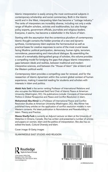 Produktbild: Contemporary Islam