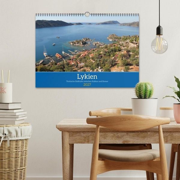 Produktbild: Lykien. T&uuml;rkische S&uuml;dk&uuml;ste zwischen Kalkan und Kemer (Wandkalender 2027 DIN A3 quer), CALVENDO Monatskalender