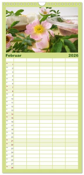 Produktbild: Familienplaner 2026 - Momente zum Innehalten mit 5 Spalten (Wandkalender, 21 x 45 cm) CALVENDO