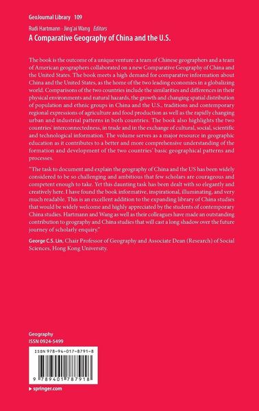 Produktbild: A Comparative Geography of China and the U.S.