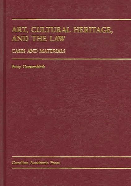 Produktbild: Art cultural heritage and the law