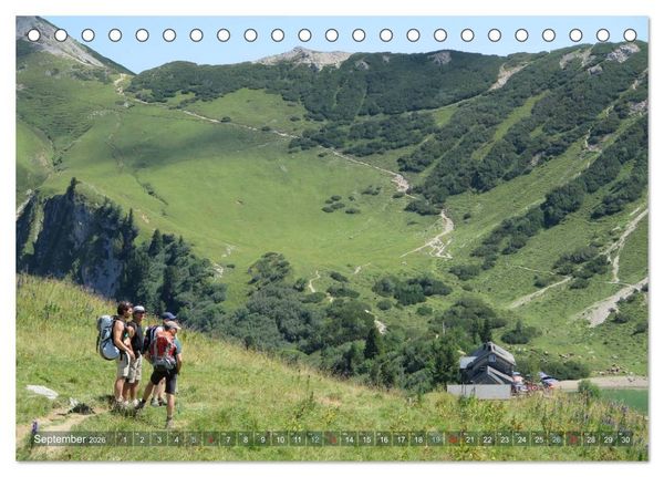 Produktbild: Berge und Sport 2026, Impressionen einer Leidenschaft (Tischkalender 2026 DIN A5 quer), CALVENDO Monatskalender