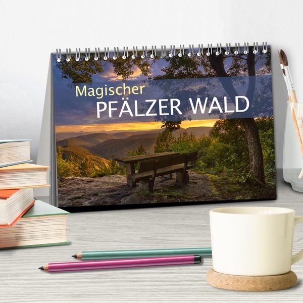 Produktbild: Magischer Pf&auml;lzer Wald (Tischkalender 2026 DIN A5 quer), CALVENDO Monatskalender