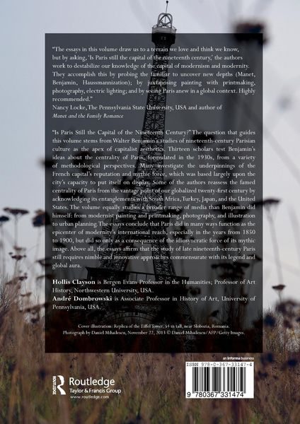 Produktbild: Is Paris Still the Capital of the Nineteenth Century?