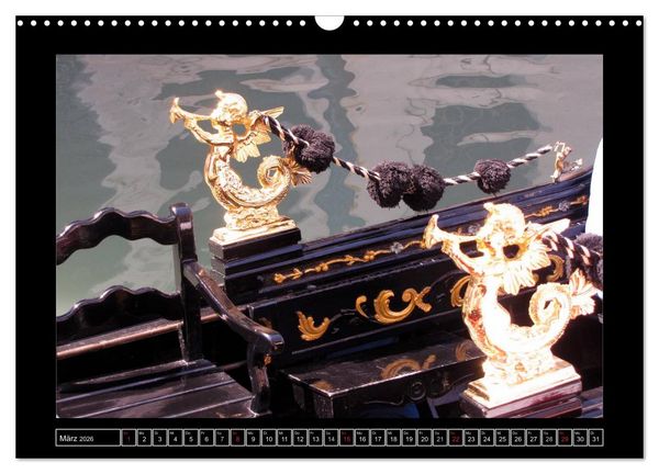 Produktbild: Romantisches Fernweh - Venedig (Wandkalender 2026 DIN A3 quer), CALVENDO Monatskalender