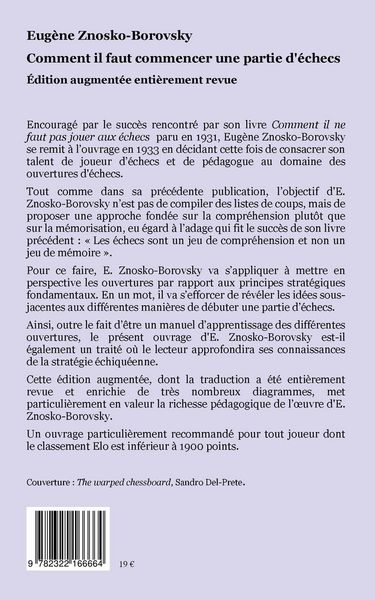 Produktbild: Comment il faut commencer une partie d'&eacute;checs