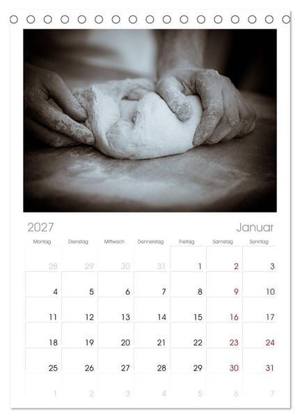 Produktbild: Tischplaner 2027 - Brot & Kaffee Impressionen 2027 (A5 Tischkalender zum Aufstellen) CALVENDO
