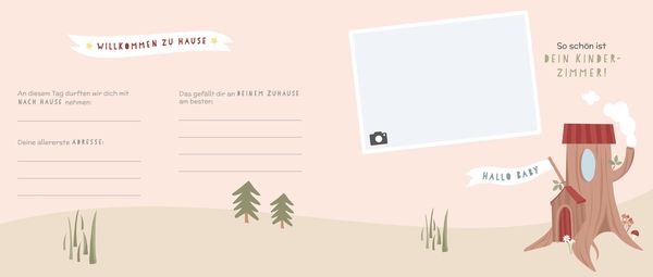 Produktbild: Kleines Baby, gro&szlig;es Gl&uuml;ck &ndash; Babyalbum