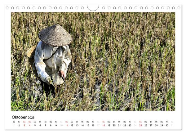 Produktbild: Vietnam - Mit anderen Augen (Wandkalender 2026 DIN A4 quer), CALVENDO Monatskalender
