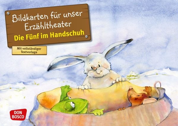 Produktbild: Die F&uuml;nf im Handschuh. Kamishibai Bildkartenset