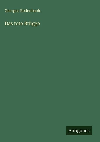 Produktbild: Das tote Br&uuml;gge