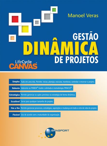 Produktbild: Gest&atilde;o Din&acirc;mica de Projetos: LifeCycleCanvas&reg;