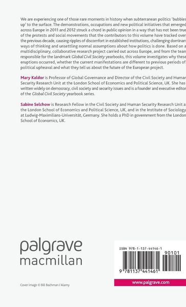 Produktbild: Subterranean Politics in Europe