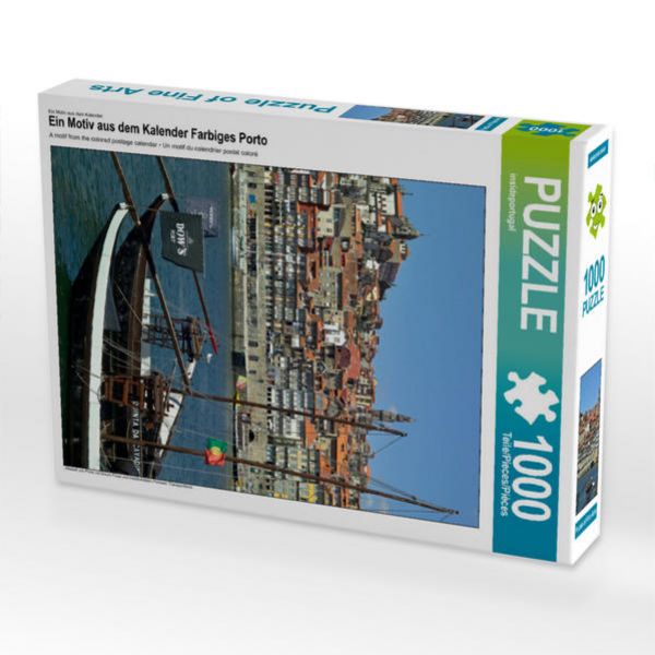 CALVENDO Puzzle Ein Motiv aus dem Kalender Farbiges Porto | 1000 Teile Lege-Größe 64x48cm Foto-Puzzle für glückliche Stunden