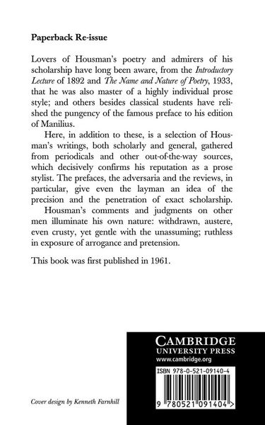 Produktbild: A. E. Housman