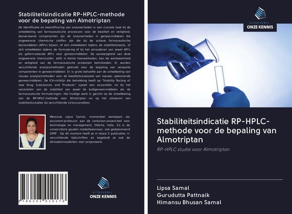 Produktbild: Stabiliteitsindicatie RP-HPLC-methode voor de bepaling van Almotriptan