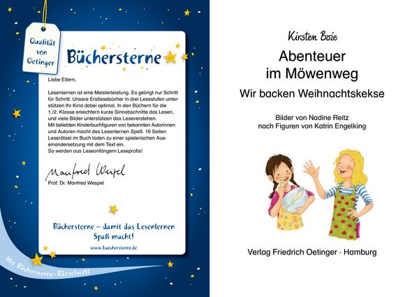 Produktbild: Abenteuer im M&ouml;wenweg. Wir backen Weihnachtskekse