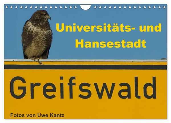 Produktbild: Univerit&auml;ts- und Hansestadt Greifswald (Wandkalender 2027 DIN A4 quer), CALVENDO Monatskalender