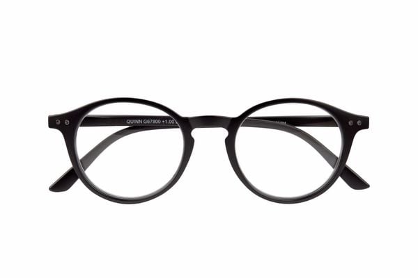 Produktbild: Lesebrille QUINN, schwarz, +2.00 dpt