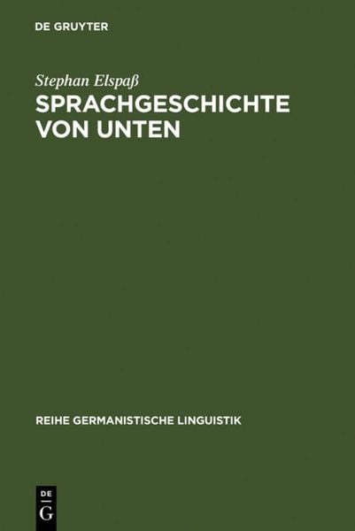 Produktbild: Sprachgeschichte von unten