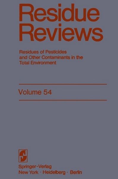Produktbild: Residue Reviews