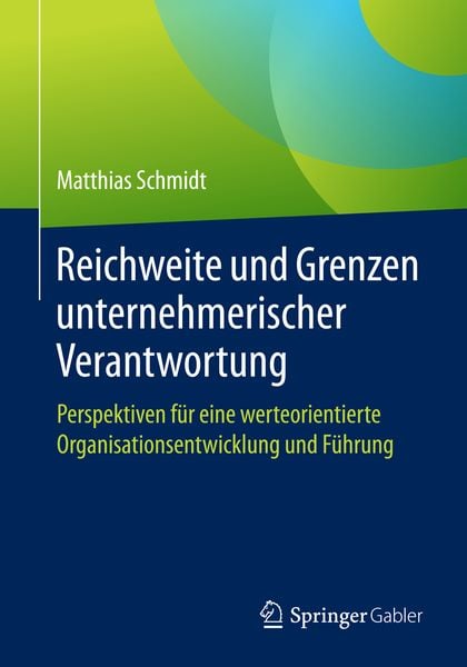 Produktbild: Reichweite und Grenzen unternehmerischer Verantwortung