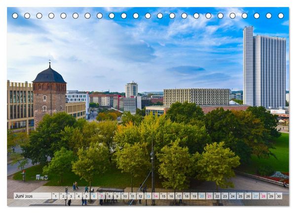 Produktbild: Chemnitz und Umgebung (Tischkalender 2026 DIN A5 quer), CALVENDO Monatskalender
