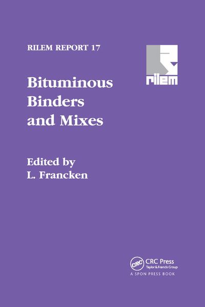 Produktbild: Bituminous Binders and Mixes