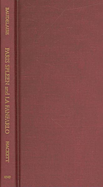 Produktbild: Baudelaire, C: Paris Spleen, and La Fanfarlo