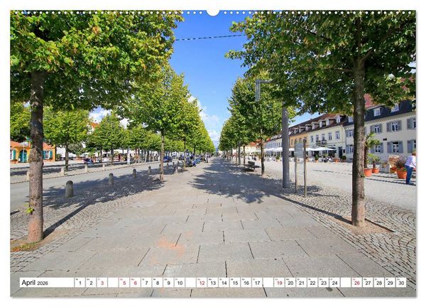Produktbild: Sommer in Schwetzingen von Karin Vahlberg Ruf und Petrus Bodenstaff (Wandkalender 2026 DIN A2 quer), CALVENDO Monatskalender