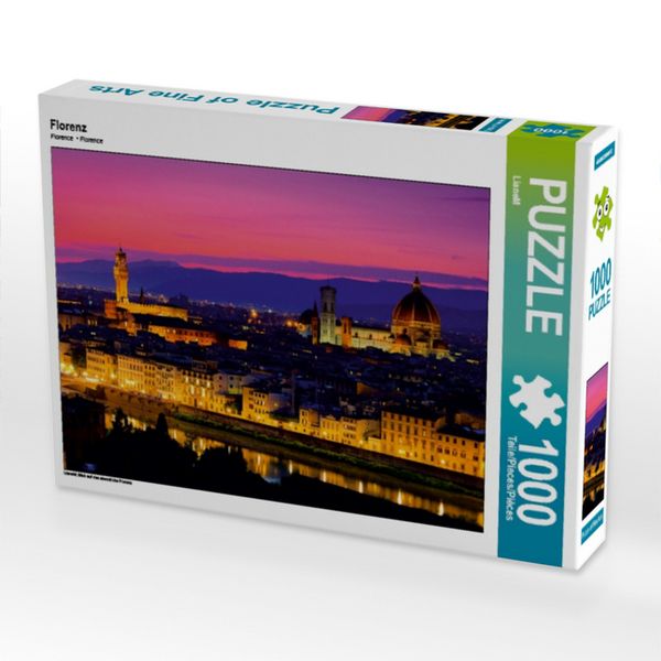 Produktbild: CALVENDO Puzzle Florenz | 1000 Teile Lege-Gr&ouml;&szlig;e 64x48cm Foto-Puzzle f&uuml;r gl&uuml;ckliche Stunden