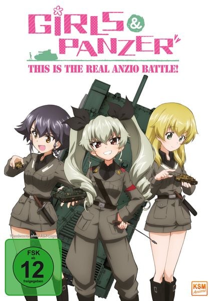 Girls & Panzer - This is the Real Anzio Battle! - OVA, DVD