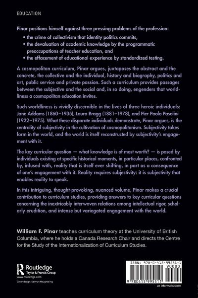 Produktbild: The Worldliness of a Cosmopolitan Education
