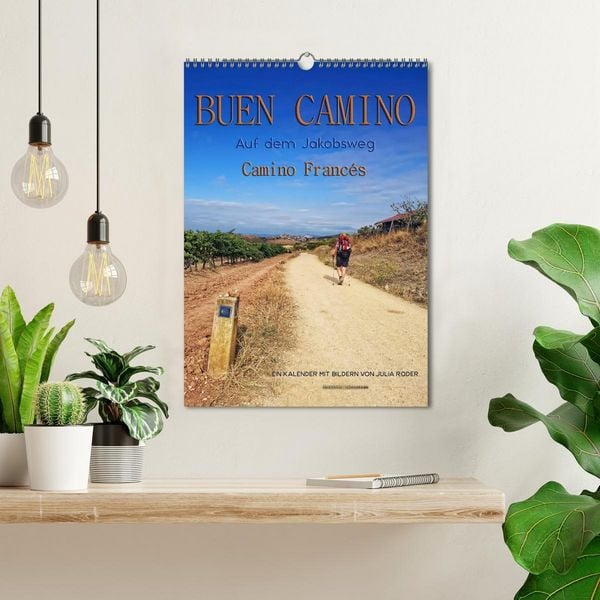 Produktbild: Buen Camino - Auf dem Jakobsweg - Camino Franc&eacute;s (Wandkalender 2026 DIN A3 hoch), CALVENDO Monatskalender