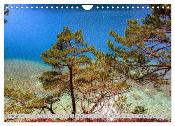 Produktbild: Rund um den Fuschlsee (Wandkalender 2026 DIN A4 quer), CALVENDO Monatskalender