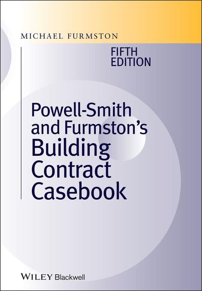 Produktbild: Powell ]Smith and Furmston's Building Contract Casebook