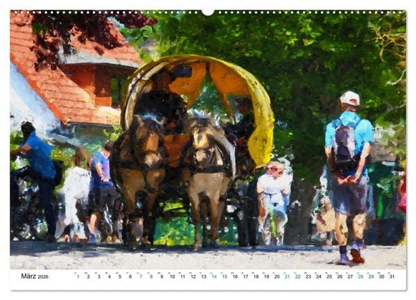 Produktbild: Hiddensee - Malerische Insel der Ostsee (hochwertiger Premium Wandkalender 2026 DIN A2 quer), Kunstdruck in Hochglanz