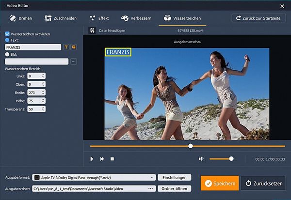 Produktbild: Franzis Video Editor 2018 (PC+MAC)