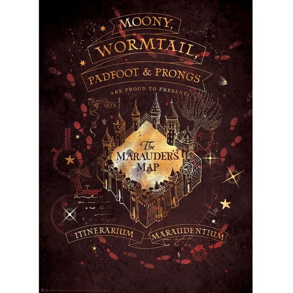 Produktbild: HARRY POTTER - Set 2 Chibi Posters - Crest & Marauders (52x3