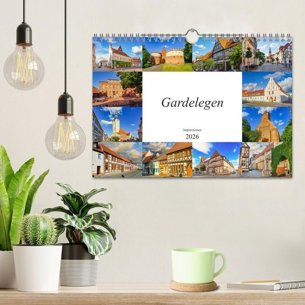 Produktbild: Gardelegen Impressionen (Wandkalender 2026 DIN A4 quer), CALVENDO Monatskalender