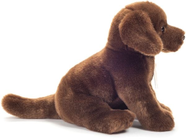 Produktbild: Teddy Hermann 91958 - Labrador braun sitzend, Stofftier, Pl&uuml;schtier, 25cm