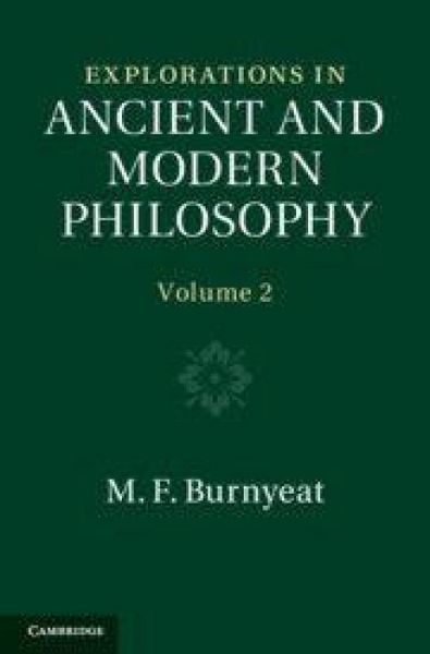 Produktbild: Explorations in Ancient and Modern Philosophy