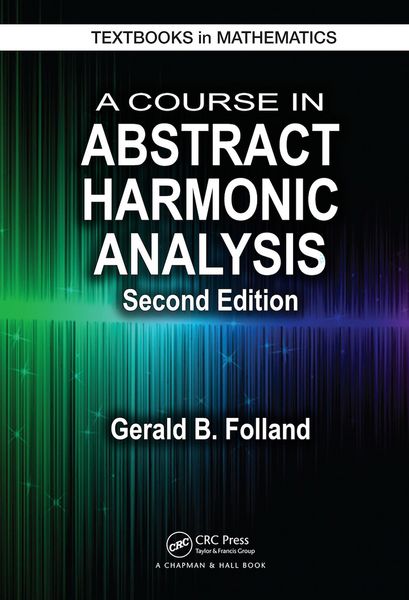 Produktbild: A Course in Abstract Harmonic Analysis