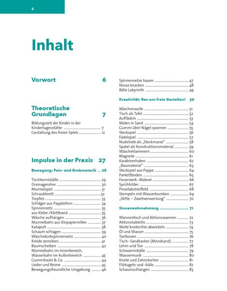 Produktbild: Das Freispielbuch
