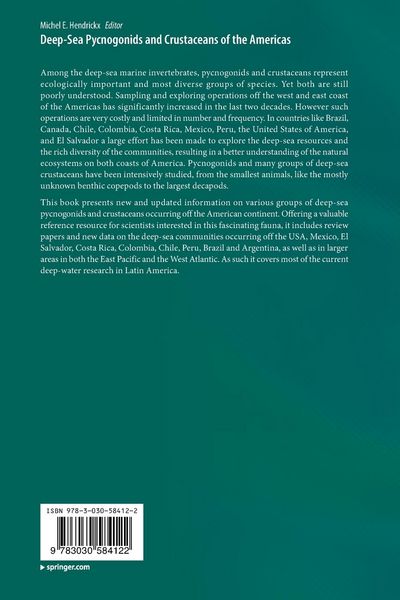 Produktbild: Deep-Sea Pycnogonids and Crustaceans of the Americas
